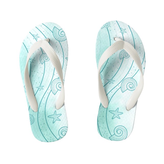 Beach Kids Flip Flops (Footbed)