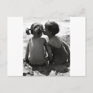Beach Kiss Postcard