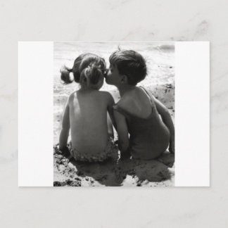 Beach Kiss Postcard