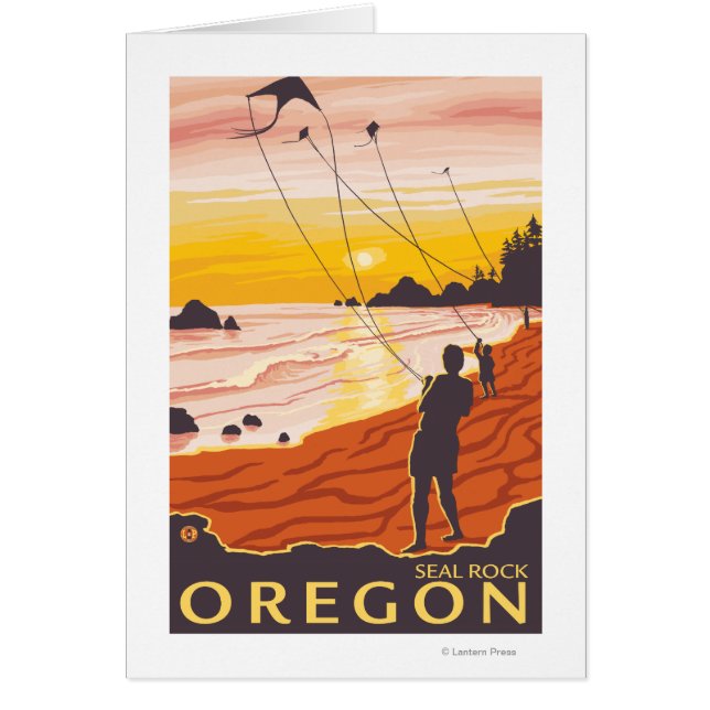 Beach & Kites - Seal Rock, Oregon (Front)