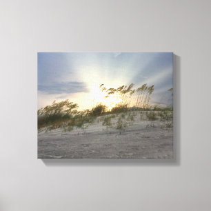 Beach Landscape Artwork Canvas Print