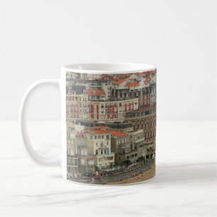 Beach landscape France: The ancient seaside resort Coffee Mug