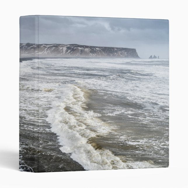 Beach Landscape In Winter Binder (Front/Spine)