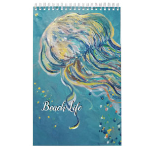 Beach life calendar