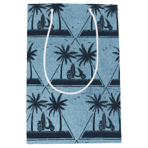 Beach Life Geometric Medium Gift Bag