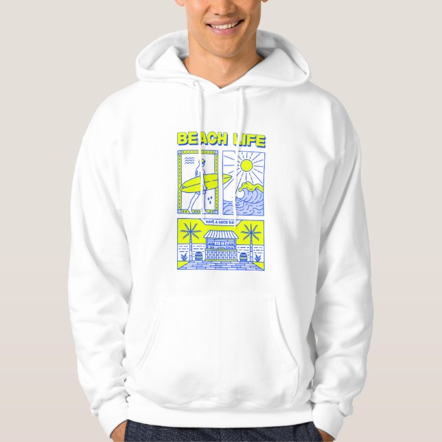 Beach Life Hoodie (Front)