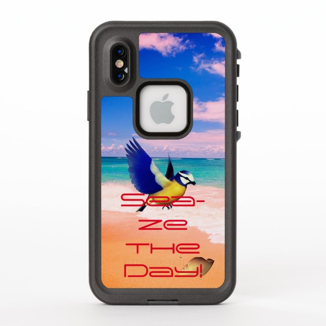 Beach Life LifeProof iPhone Case (Back)