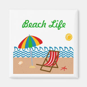 Beach Life Magnet