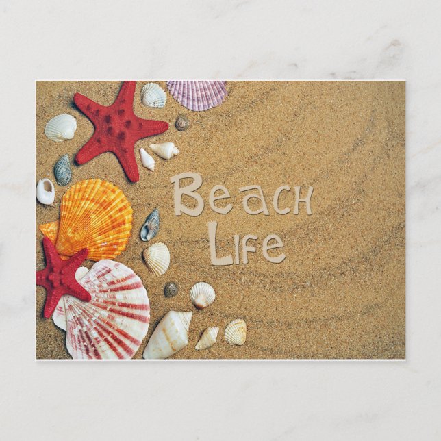Beach Life Postcard (Front)