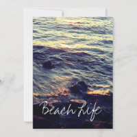 Beach Life Quotes Waves Ocean Sunset Water Scenic