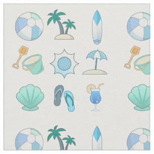Beach Life Things Thunder_Cove Fabric