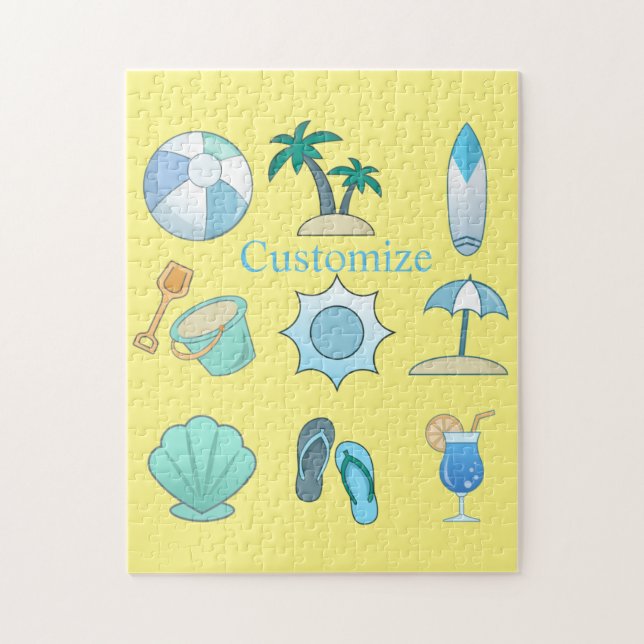 Beach Life Things Thunder_Cove Jigsaw Puzzle (Vertical)