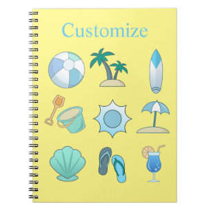 Beach Life Things Thunder_Cove Notebook
