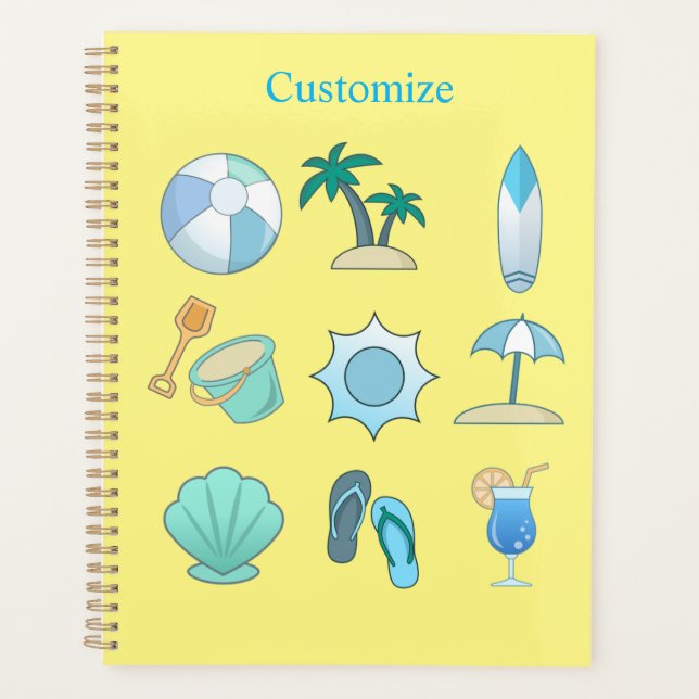 Beach Life Things Thunder_Cove Planner (Front)