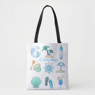 Beach Life Things Thunder_Cove Tote Bag