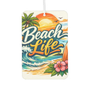Beach Life – Tropical Sunset Surf Air Freshener
