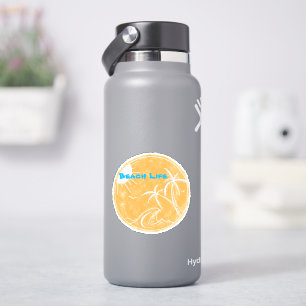 Beach Life Vinyl Cut Sticker