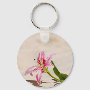 Beach Lily Keychain
