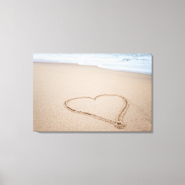 Beach Love I Canvas Print (Front)