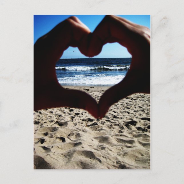 Beach Love Postcard (Front)