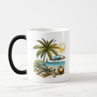 Beach lover Morphing Magic Mug