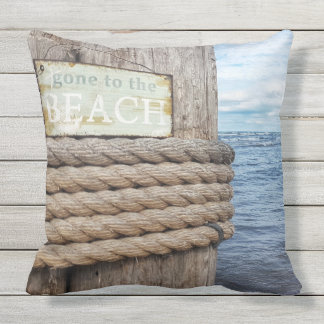 Beach Lovers Summer Outdoor Pillow