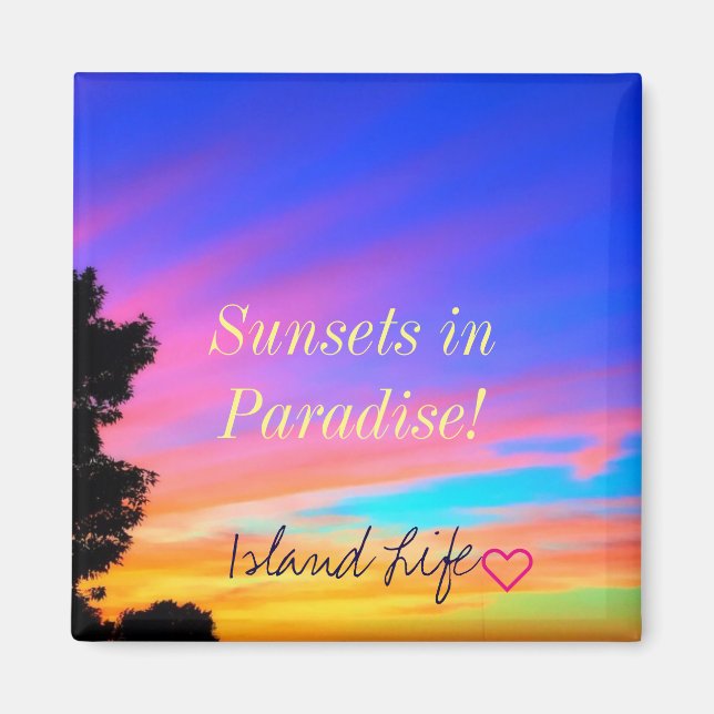 Beach | Magnet | Beach is my Happy Place (Front)