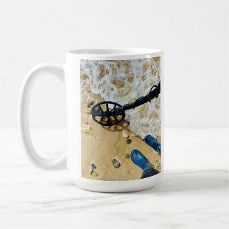 beach Metal Detecting – Fun Gift Coffee Mug