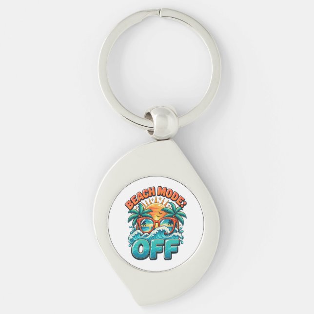 Beach Mode: Off Keychain (Front)