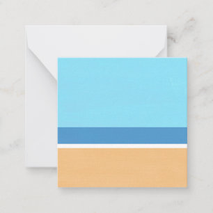 Beach Modern Note Card