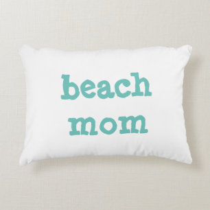 beach mom Accent Pillow