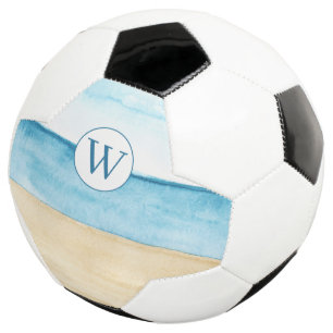 Beach Monogram Soccer Ball
