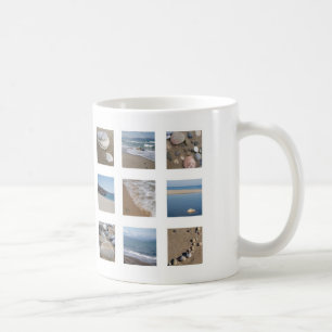 Beach Mosaic Photo Mug
