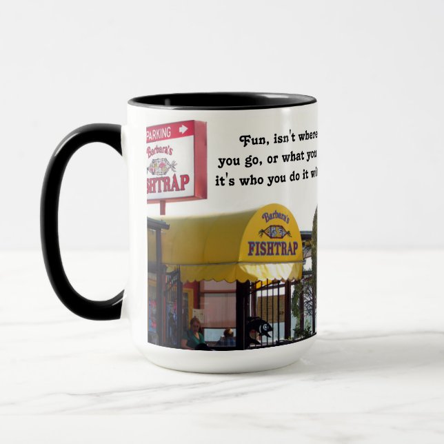 beach mug 15oz (Left)