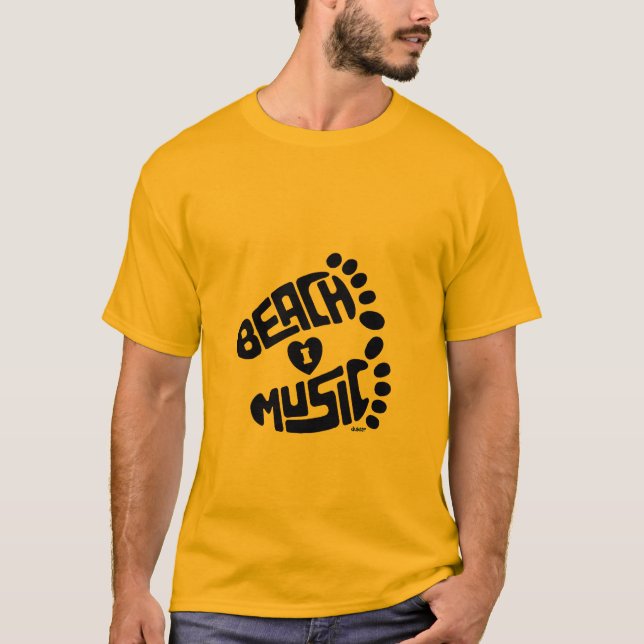 BEACH MUSIC T-Shirt (Front)