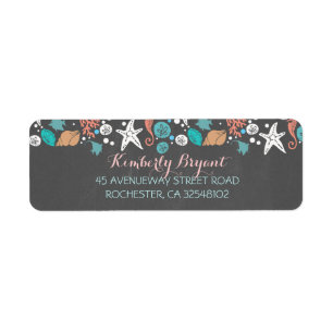 Beach Nautical Chalkboard Wedding