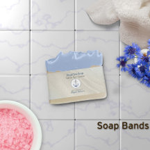 Beach / Nautical Dead Sea Salt Clay Handmade Soap