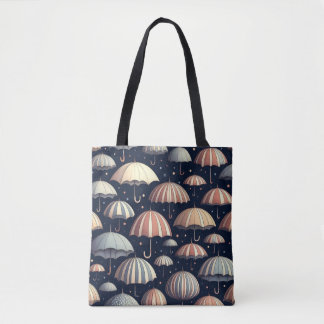 Beach Nights in The Rain Tote Bag