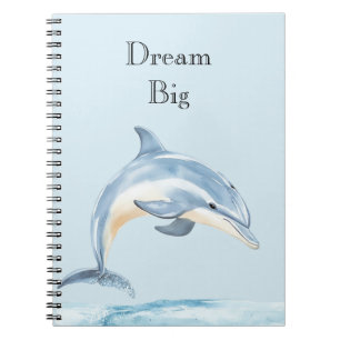 Beach Ocean Dolphin Notebook
