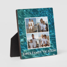 Beach ocean lake water personalize photo template