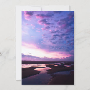 Beach Ocean Purple Sunset Photography Art