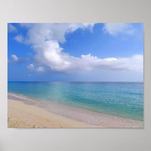 Beach Ocean Sea Photo 200 Poster (Front)