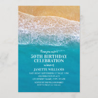 Beach Ocean Seaside Destination Nautical Birthday