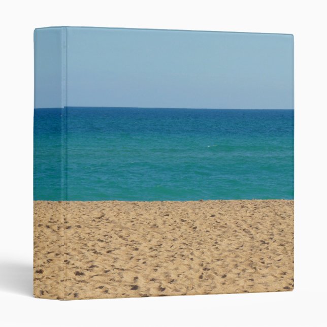 Beach, Ocean, Sky Binder (Front/Spine)