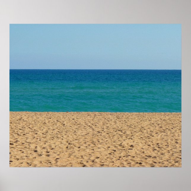 Beach, Ocean, Sky Poster (Front)