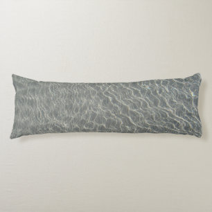 Beach Ocean Water Ripples & Sand Body Pillow