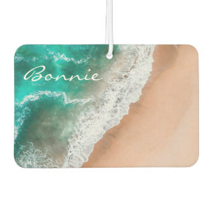 Beach ocean water seashore sand tropical summer air freshener