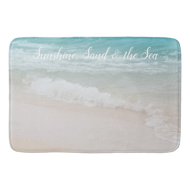 Beach Ocean Waves           Bath Mat (Front)