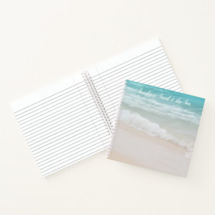 Beach Ocean Waves Notebook