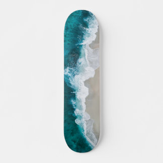 Beach Ocean Waves Skateboard